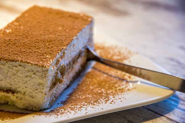 tiramisú postres light Tiramisú