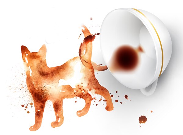 pintar con café pintar con café