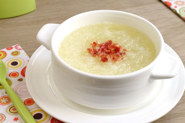Sopa fría de melón Sopa de melón para gourmets