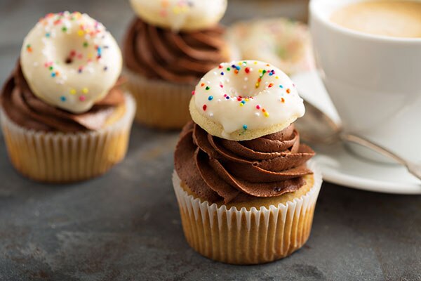 postres de café: cupcakes postres de café: cupcakes