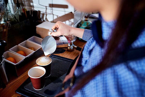 barista preparación café barista preparación café