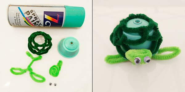 DIY tortuga con cápsulas dolce gusto DIY tortuga con cápsulas dolce gusto
