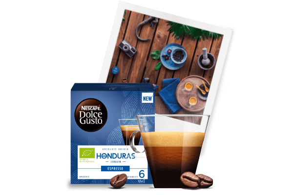 Espresso Honduras Dolce Gusto café organico Espresso Honduras