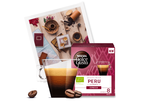Espresso Peru Dolce Gusto cafe organico Espresso Peru
