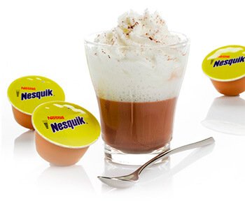 Nesquik a la espuma de coco