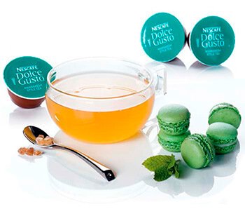 Macaron de menta