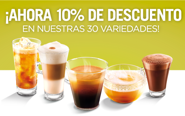 ¡ahora 10% DE DESCUENTO en NUESTRAS 30 VARIEDADES!