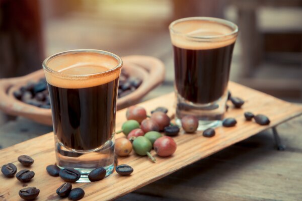 cuerpo de un café espresso cuerpo de un café espresso