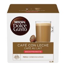Café con leche descafeinado