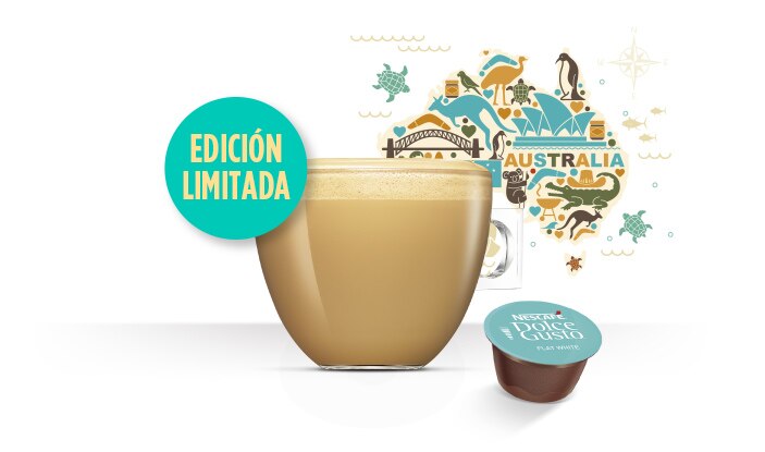 Café Flat White Edición Limitada | NESCAFÉ® Dolce Gusto®